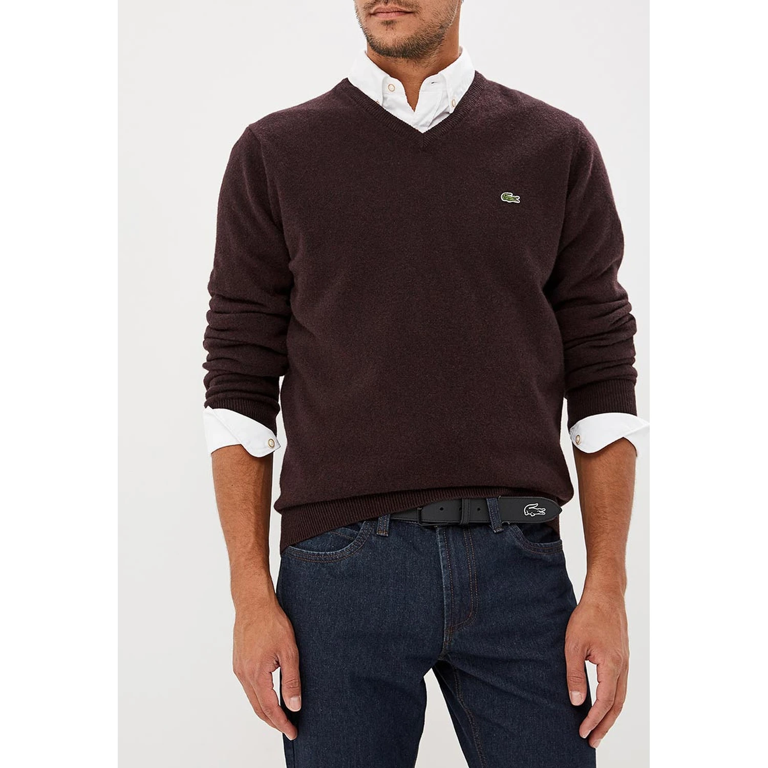 Lacoste Men's V-Neck Sweater