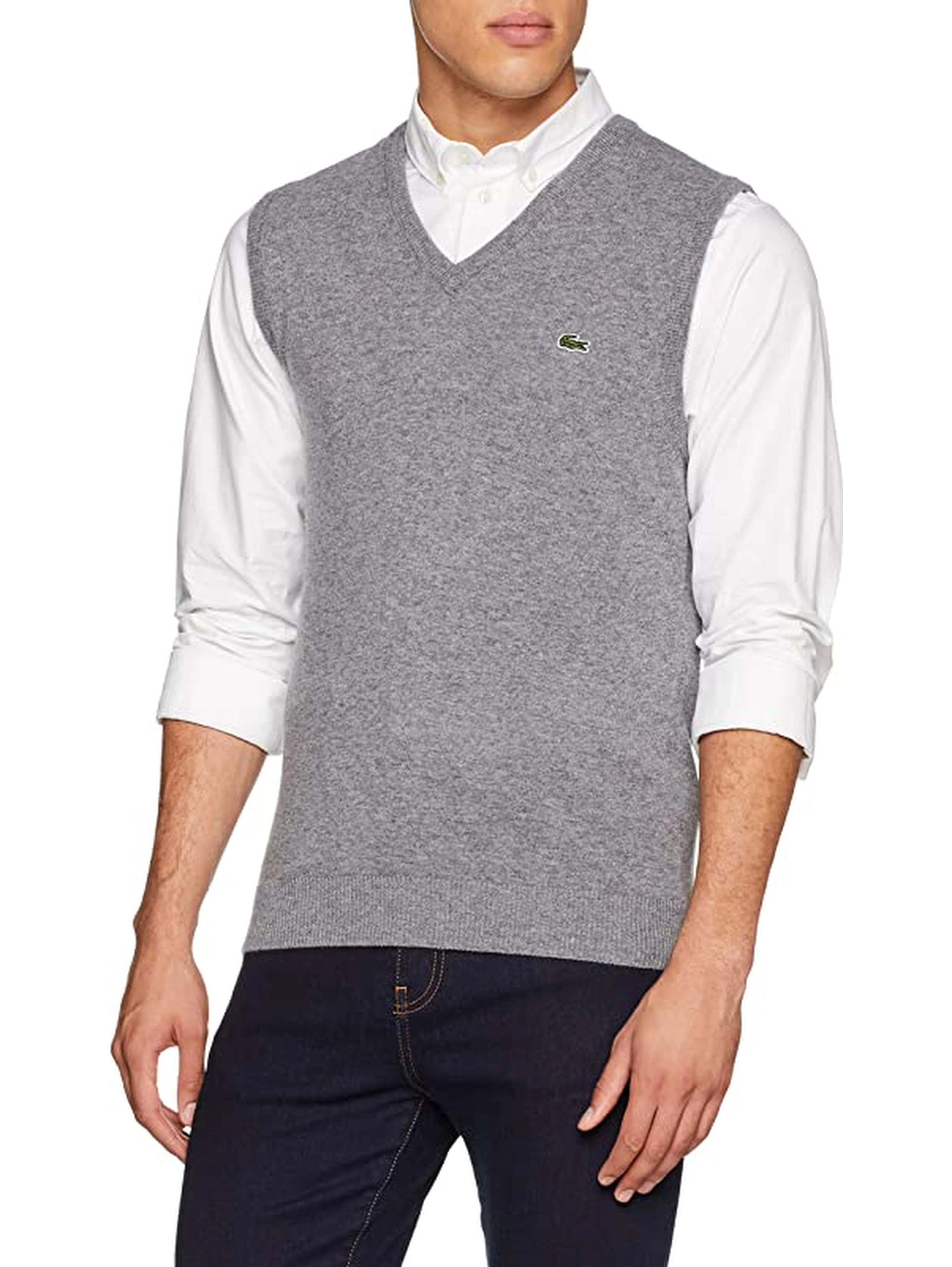 V-neck sweater vest