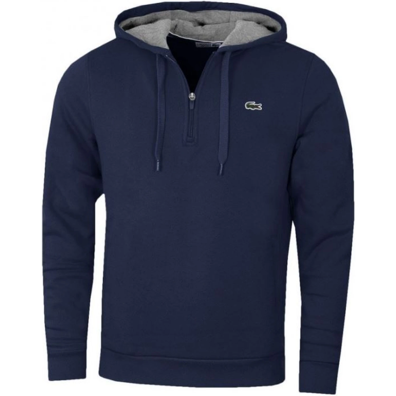 Men's Sport Long Sleeve Half Zip Fleece Hoodie