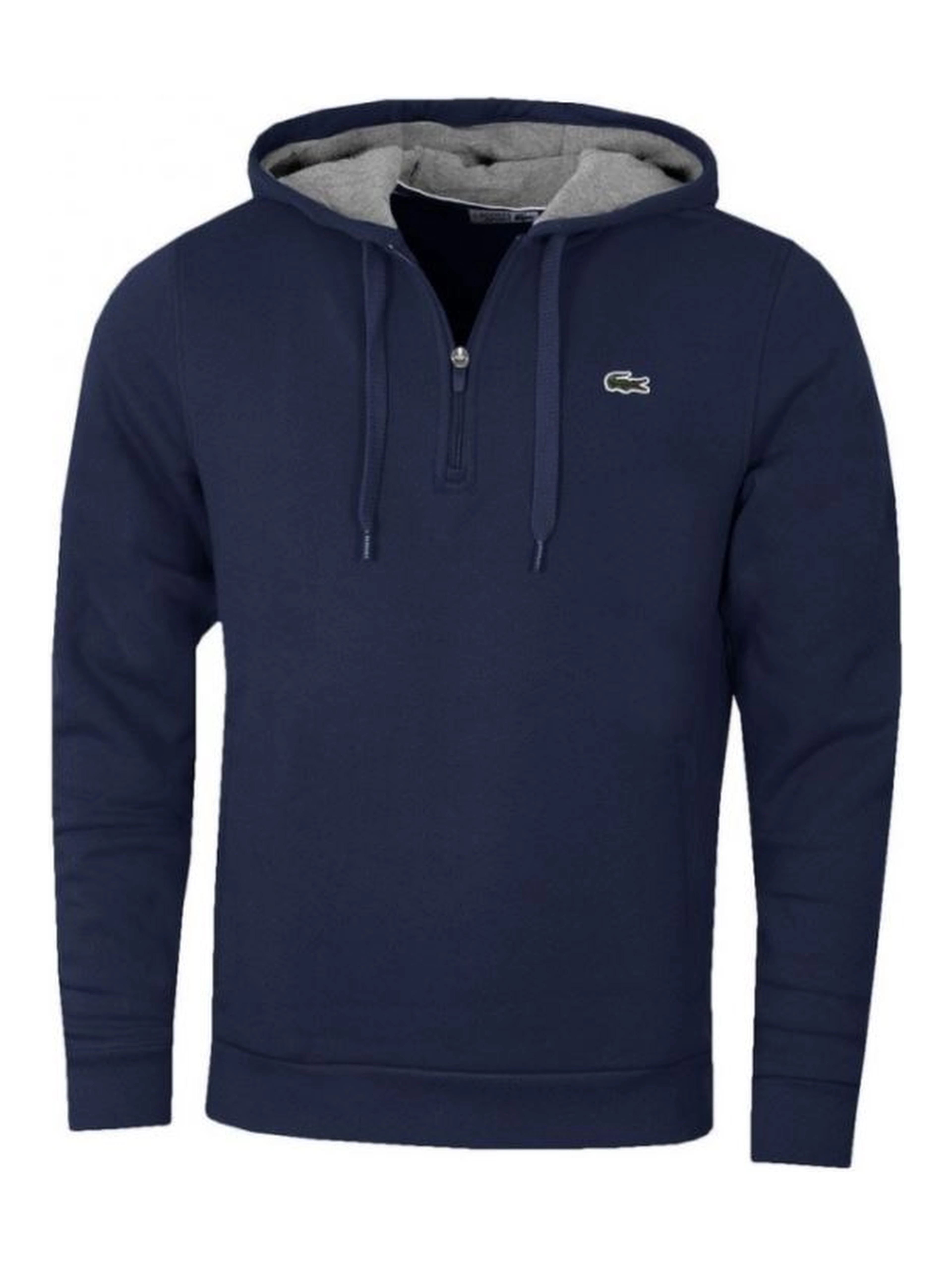 Men's Sport Long Sleeve Half Zip Fleece Hoodie