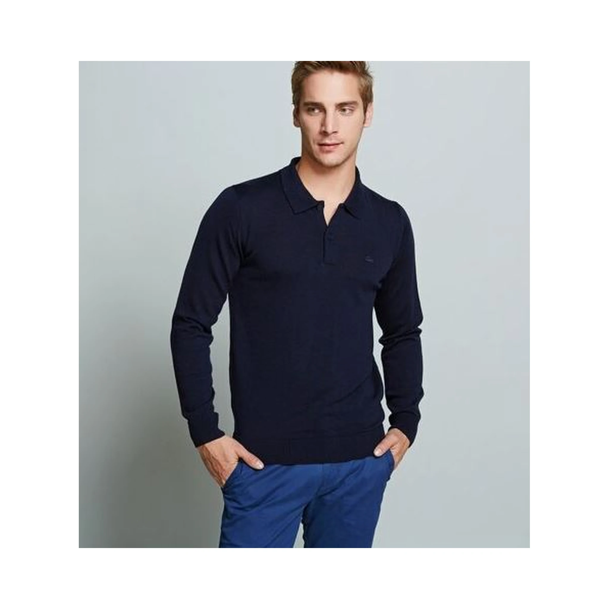 Lacoste Sweaters Blue