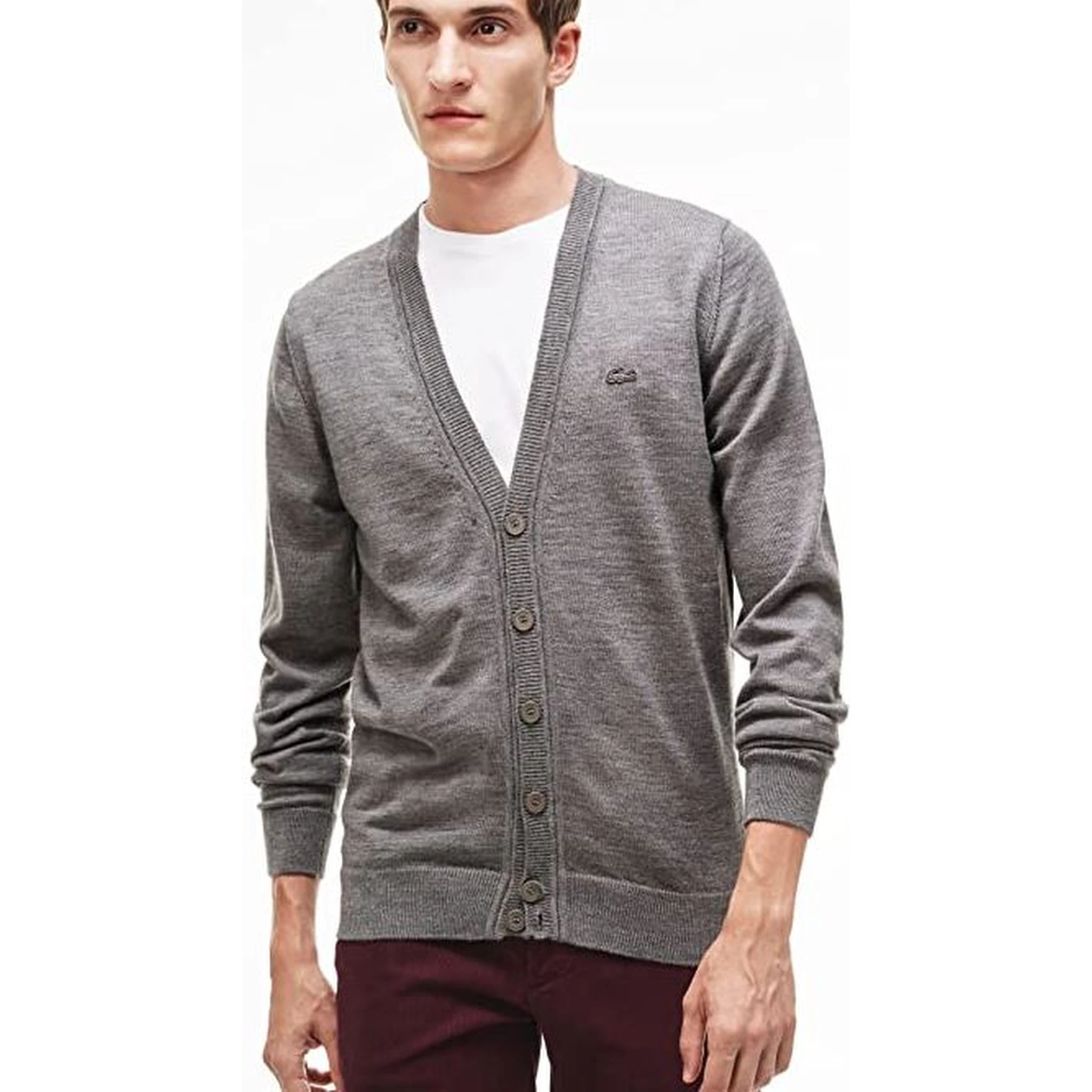 كنزات لاكوست رمادية