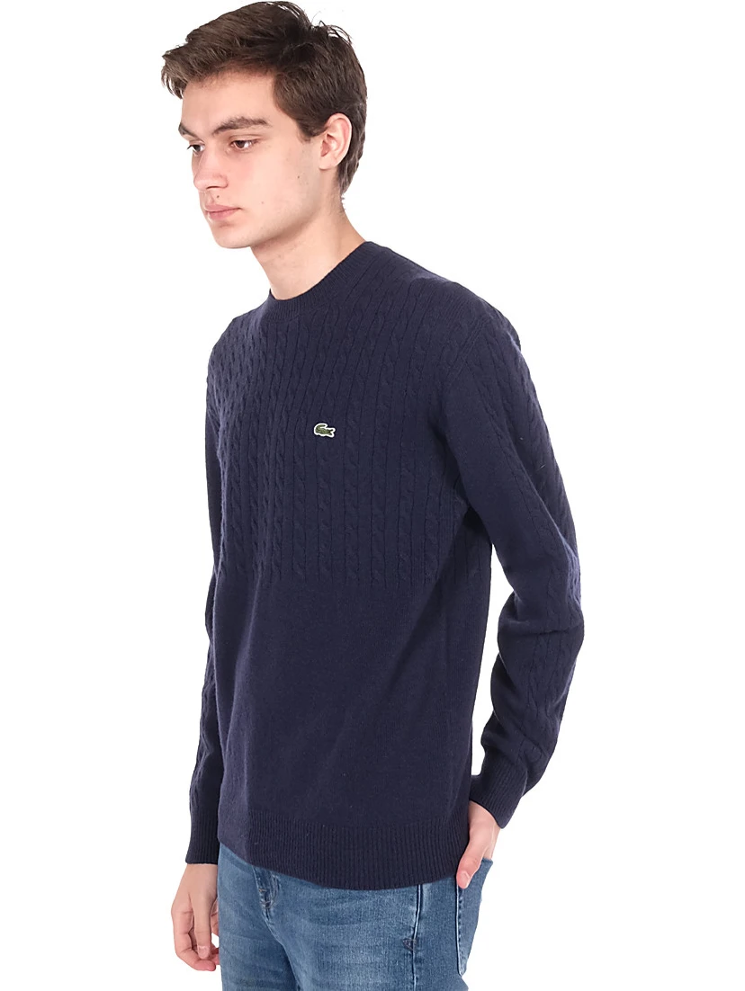 Lacoste Sweaters Blue