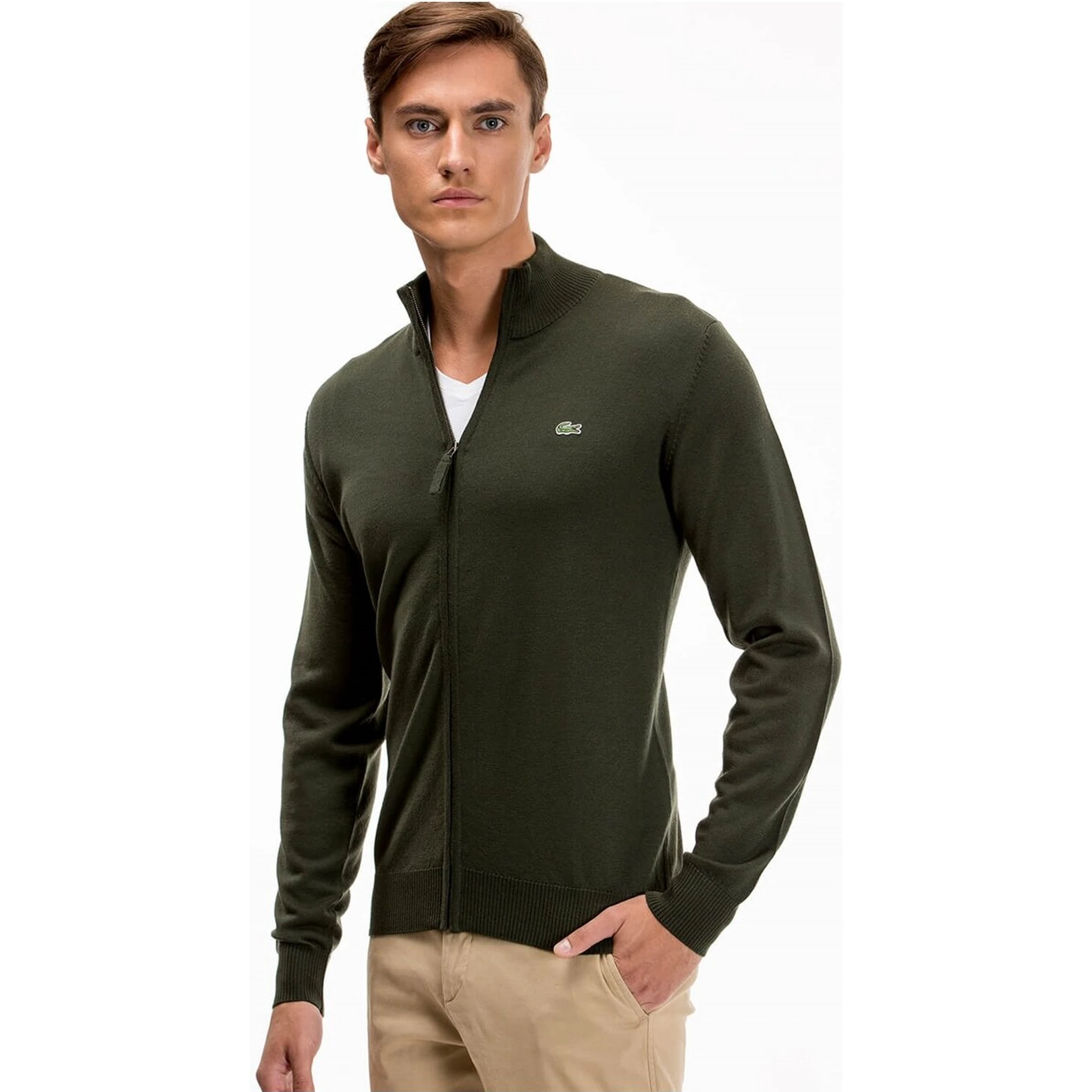 Lacoste Sweaters Green