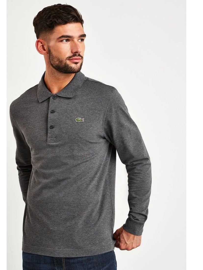 Lacoste T-shirts and Polos Grey