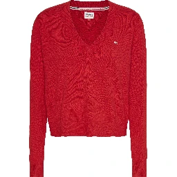 TOMMY JEANS  Sweaters Red