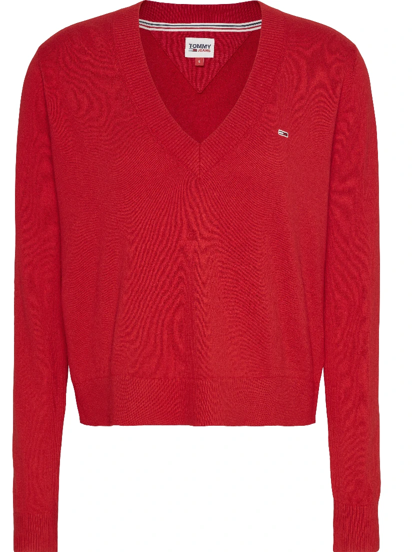 TOMMY JEANS  Sweaters Red