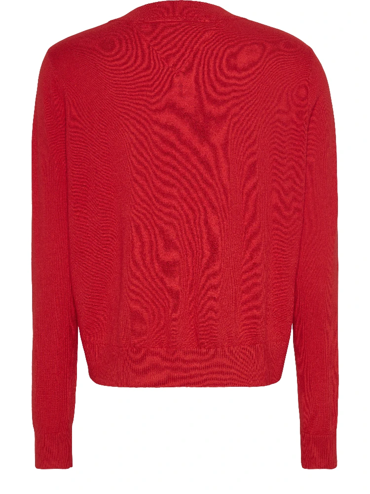 TOMMY JEANS  Sweaters Red alternative