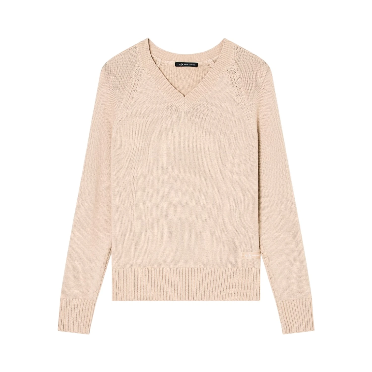 Women's Natural V-Neck Sweater