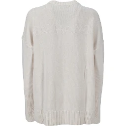 Women's White Sweaters Cream