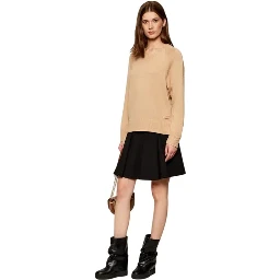 Women's Natural V-Neck Sweater