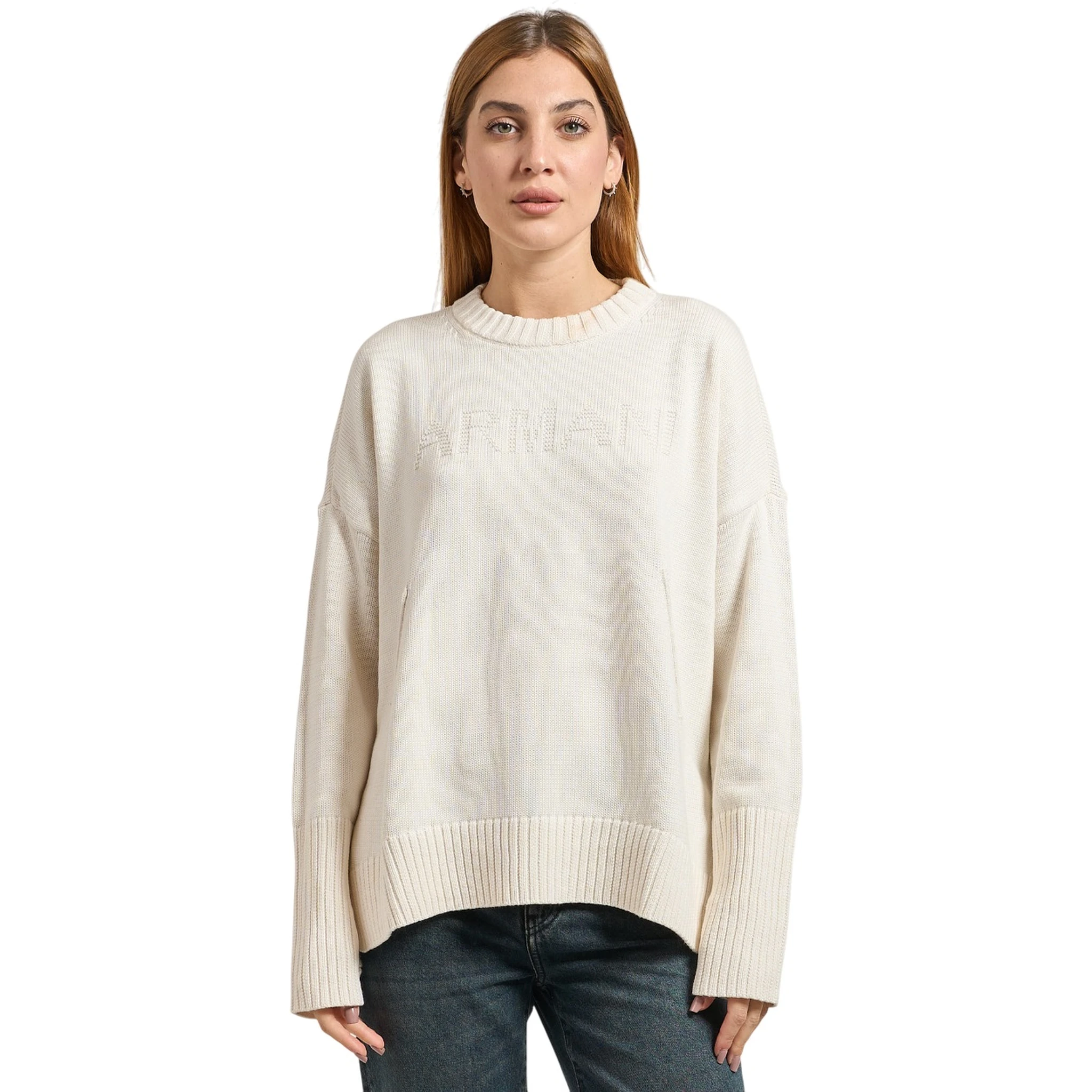 Women's White Sweaters Cream