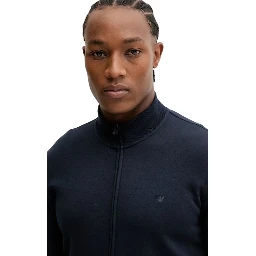 Emporio Armani Sweaters Blue