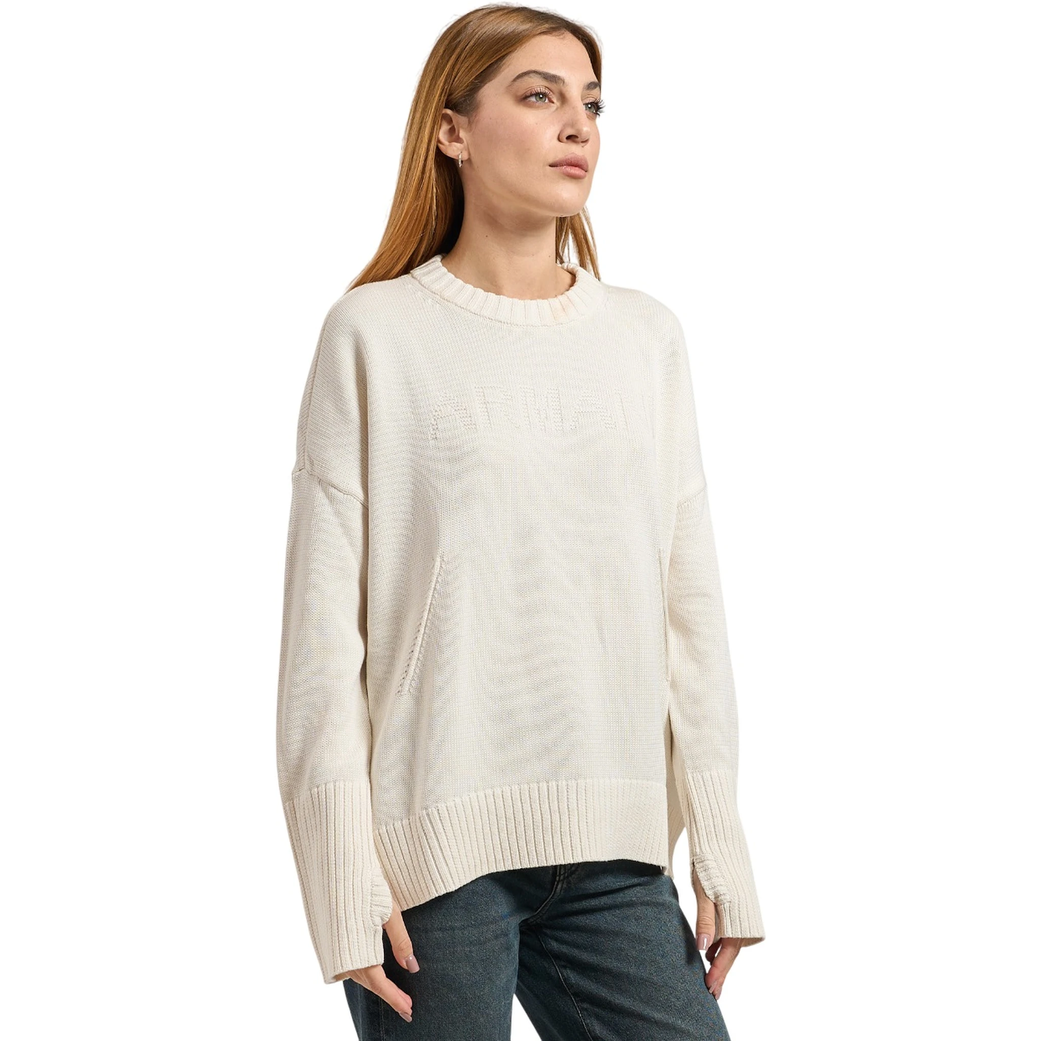 Women's White Sweaters Cream