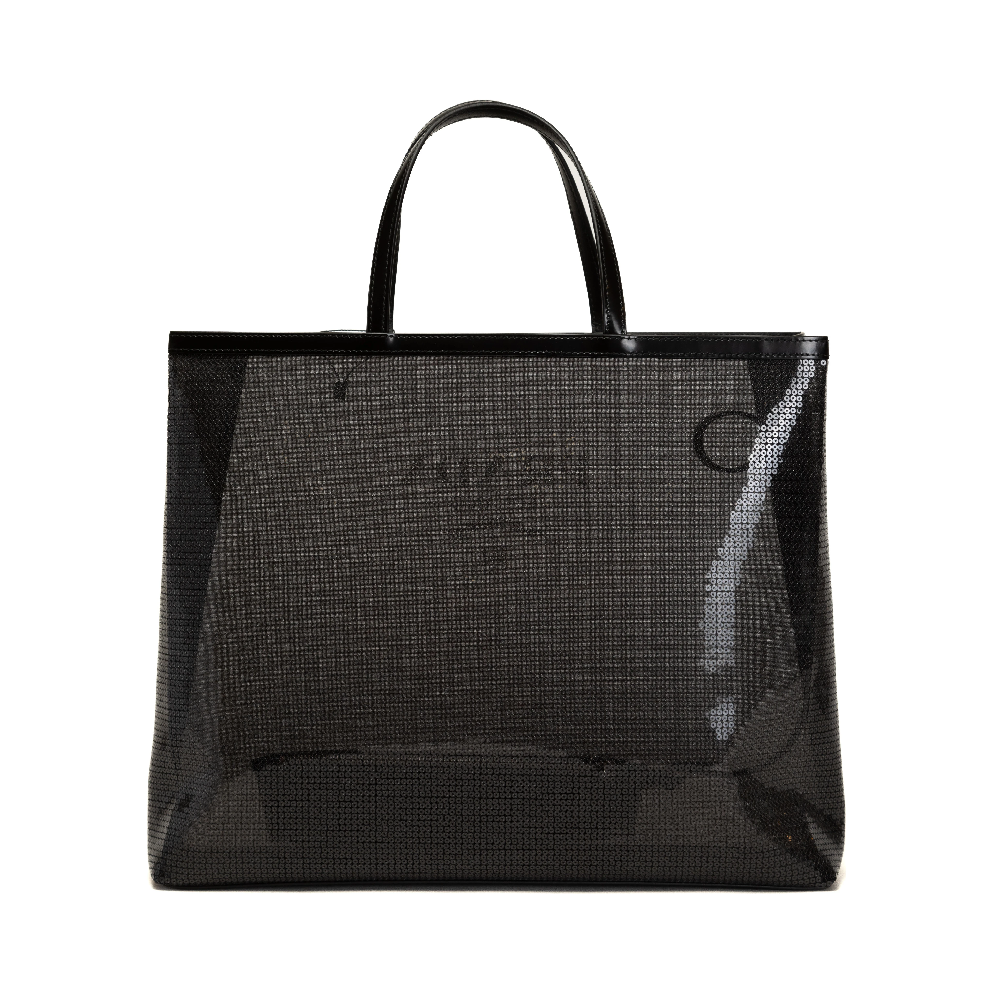 Sequin Mesh Tote Bag