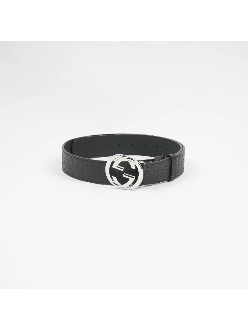 Interlocking G-buckle belt