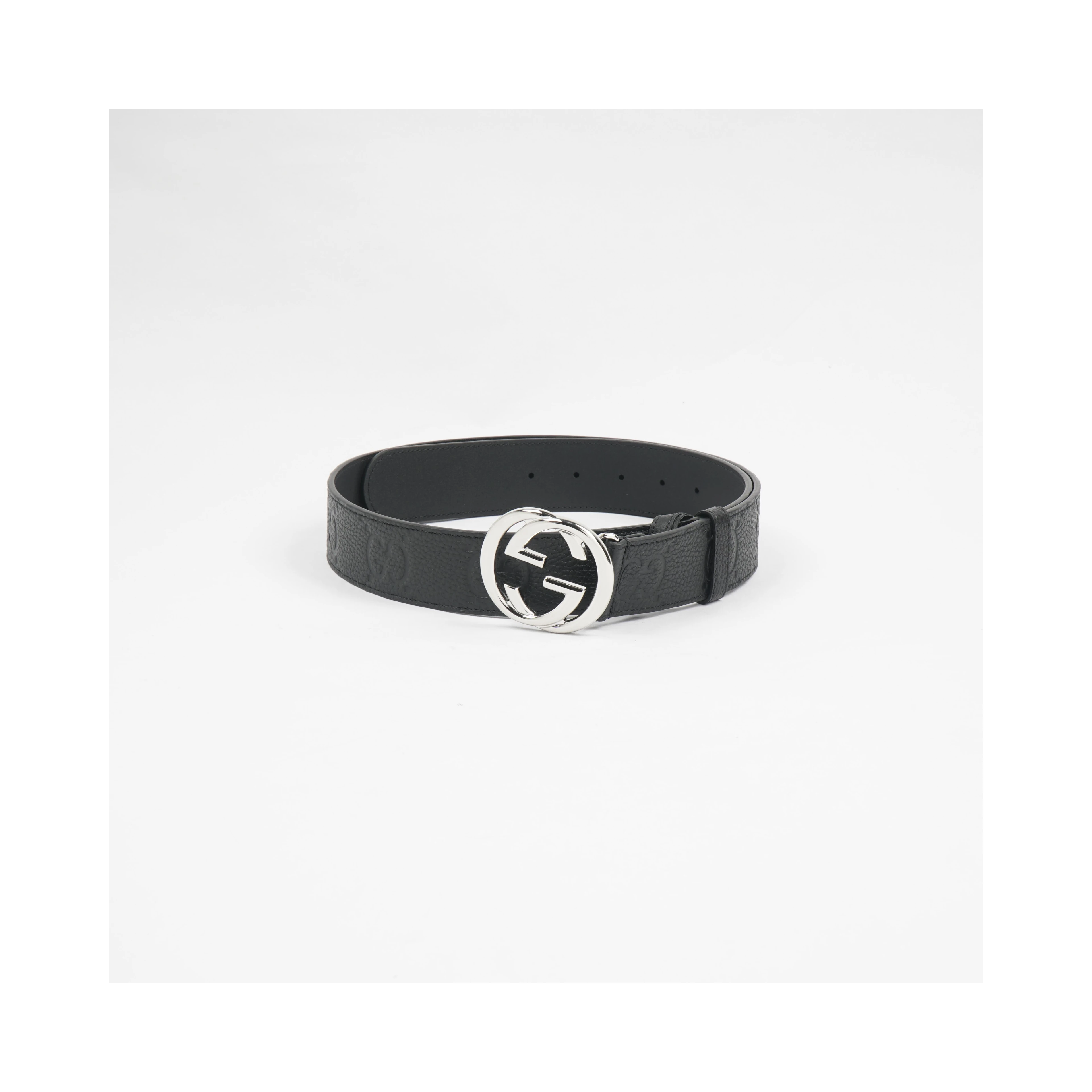 Interlocking G-buckle belt