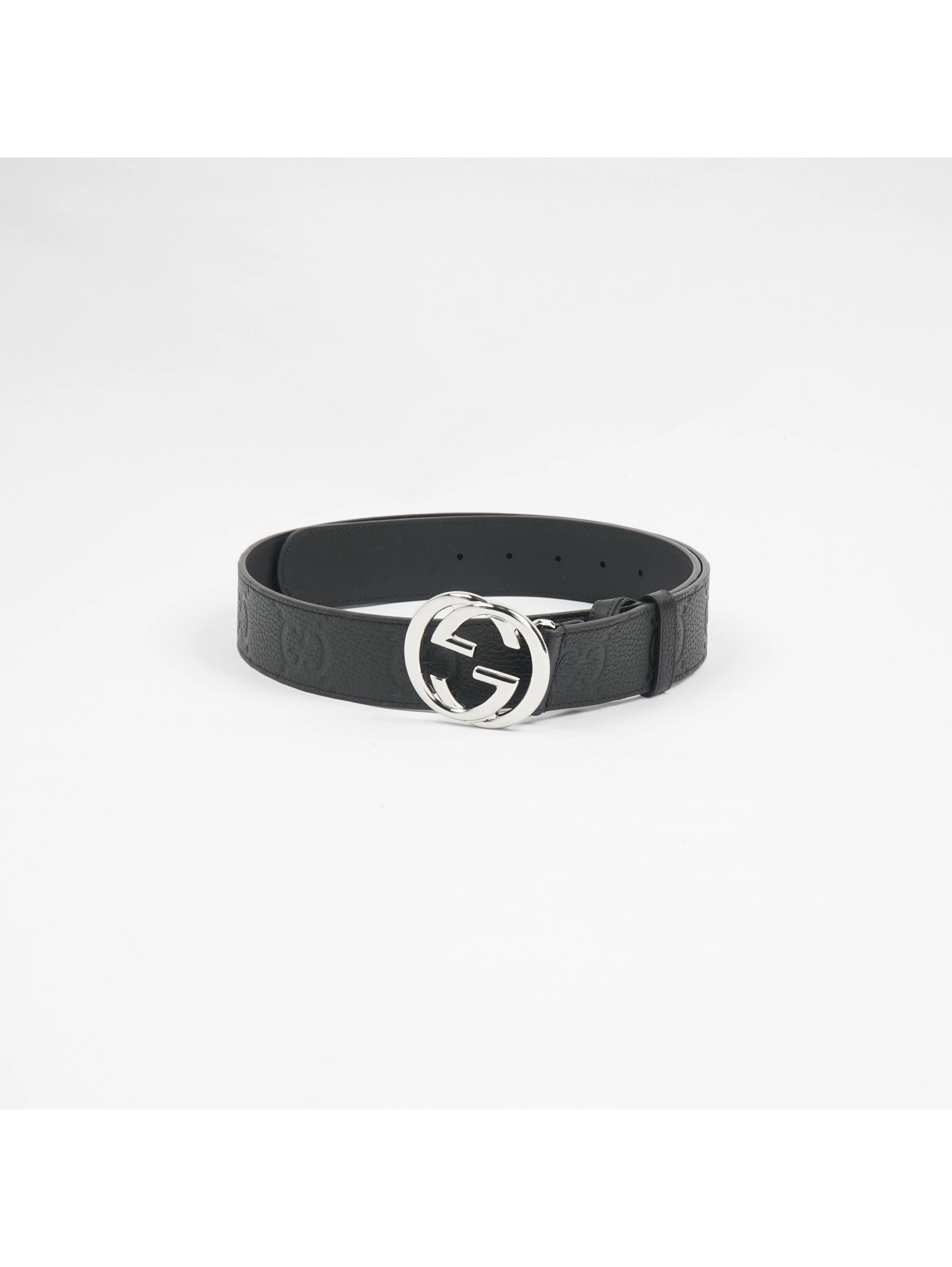 Interlocking G-buckle belt