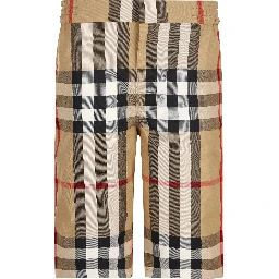 Burberry Kids Shorts Beige