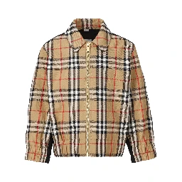 Burberry Kids Jackets Beige