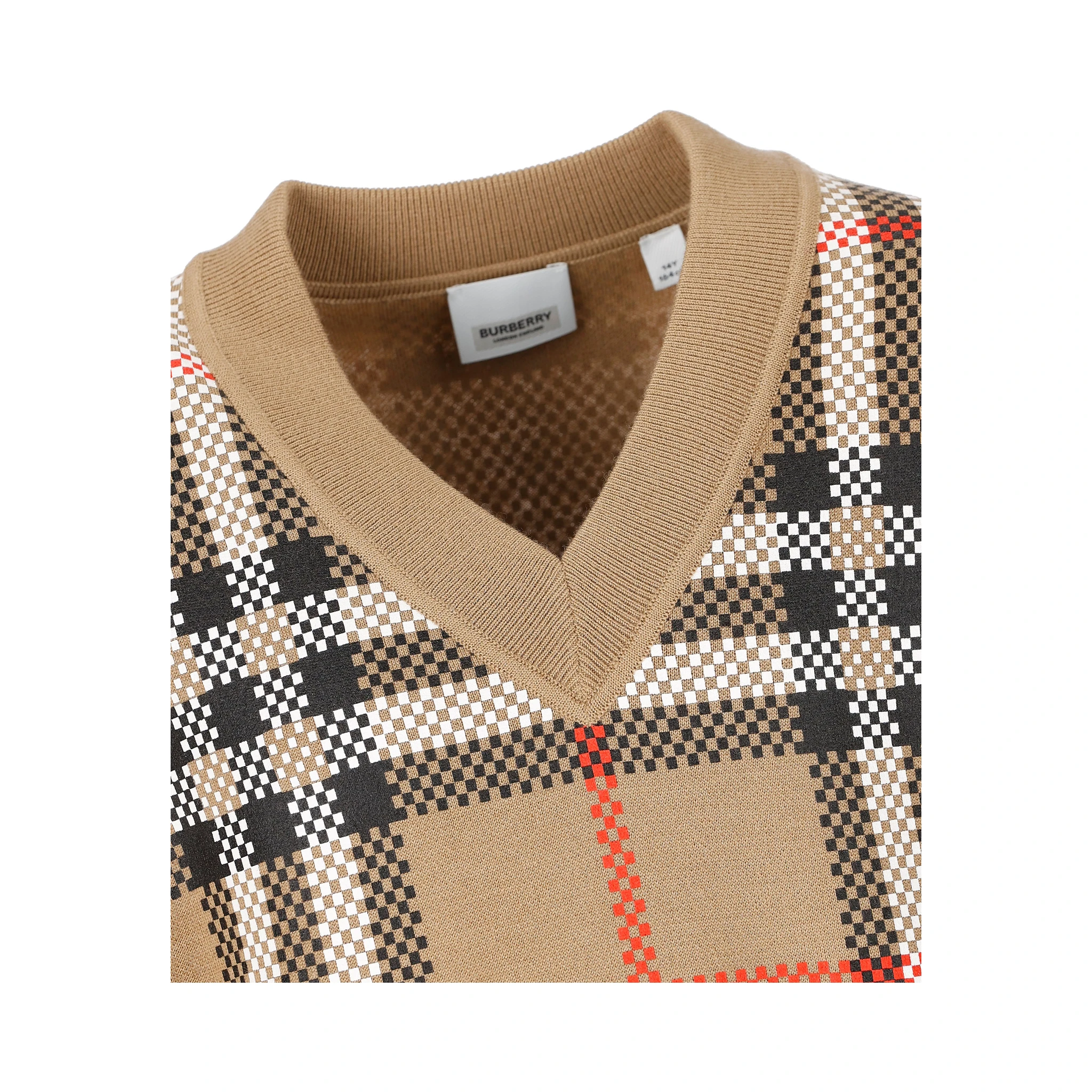 Burberry Kids Sweaters Beige