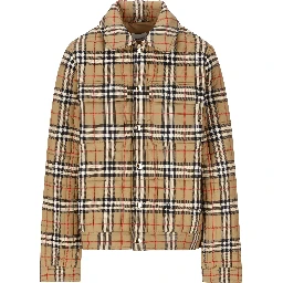 Burberry Kids Jackets Beige
