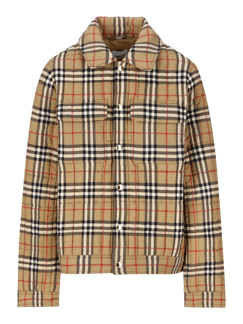 Burberry Kids Jackets Beige