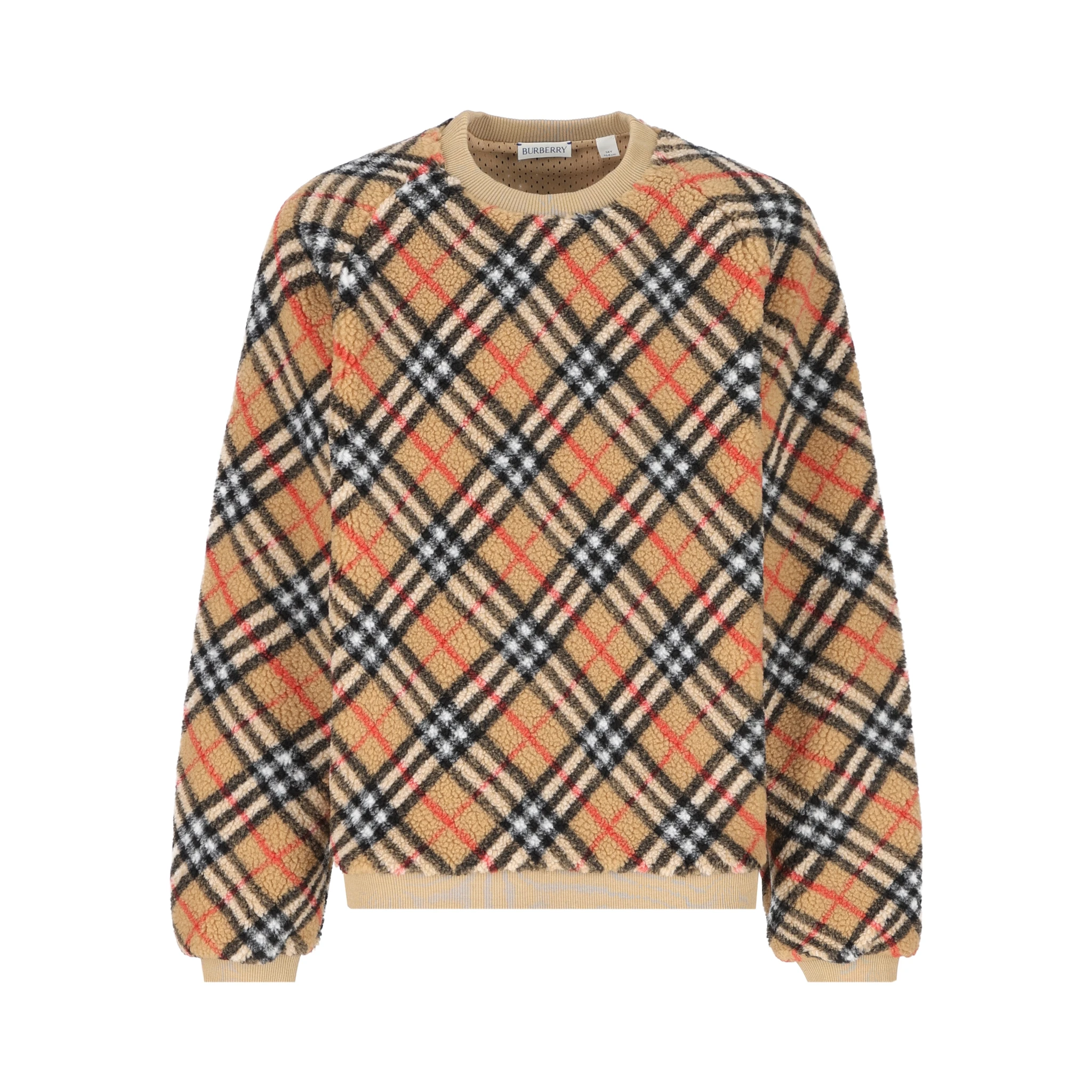 Archive Check Wool Sweater