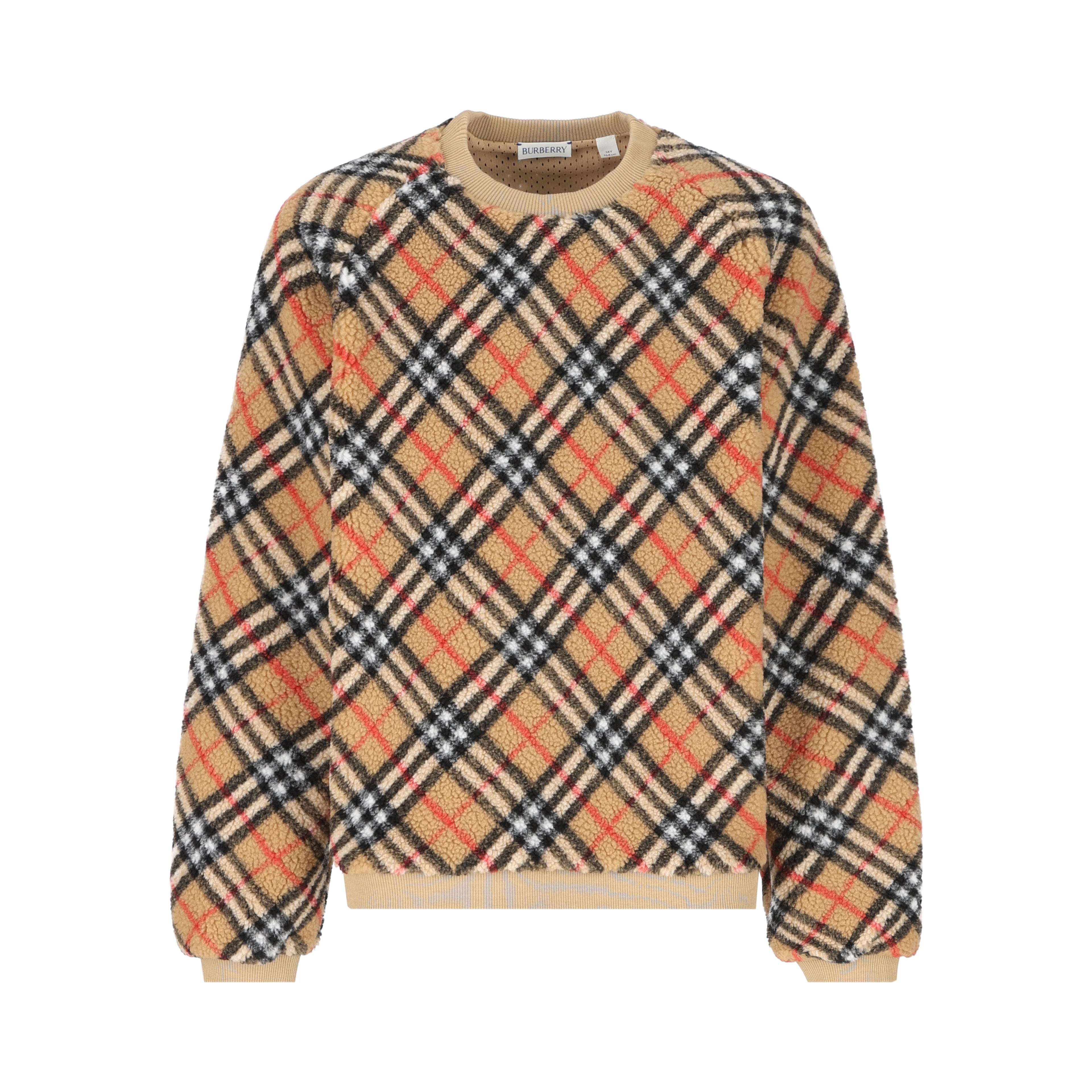 Archive Check Wool Sweater