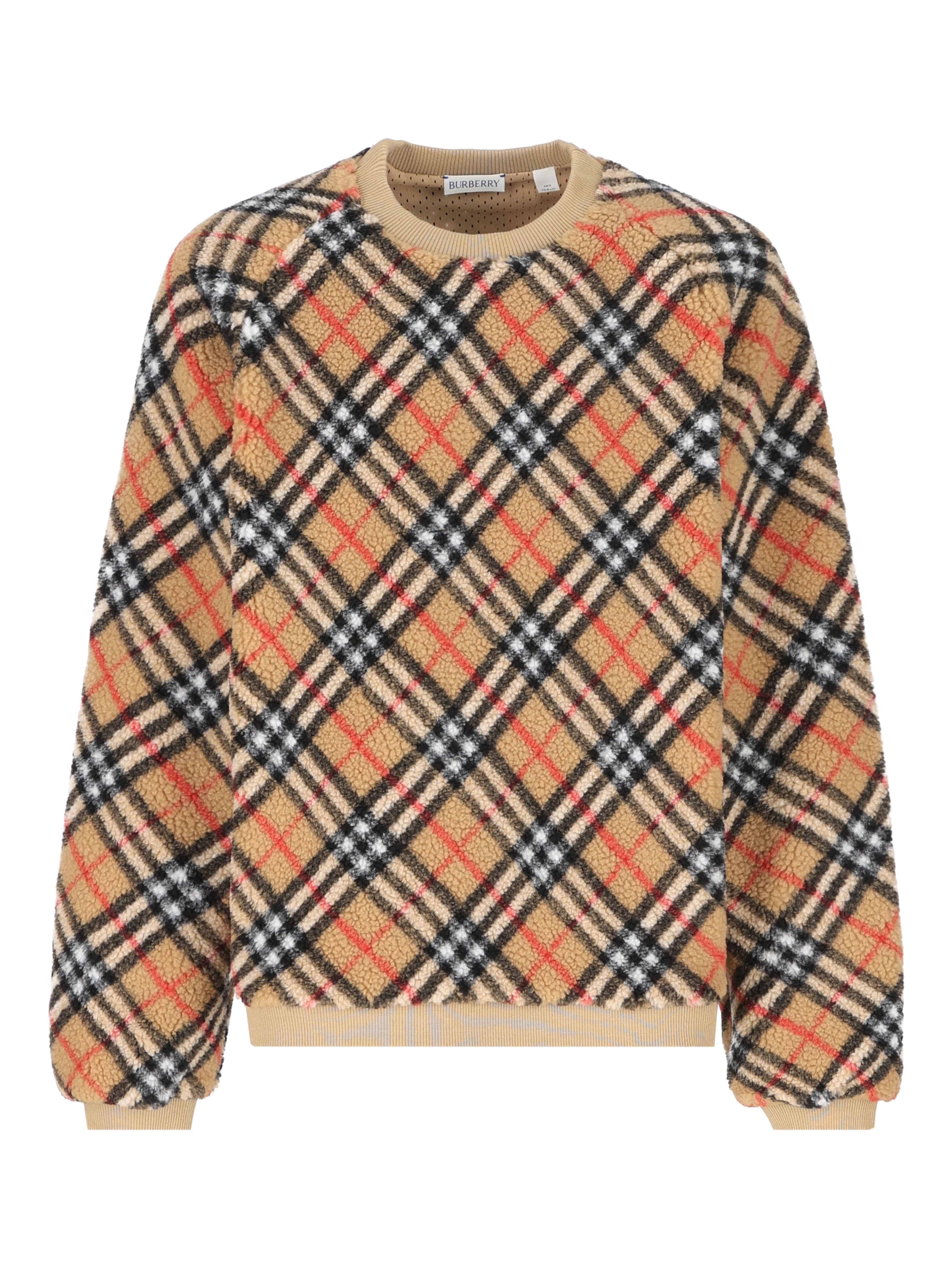 Archive Check Wool Sweater