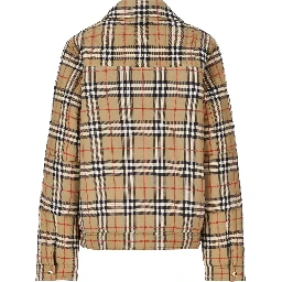 Burberry Kids Jackets Beige