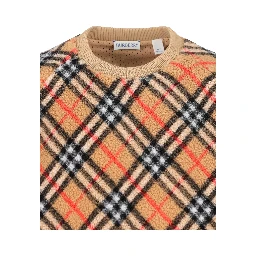 Archive Check Wool Sweater