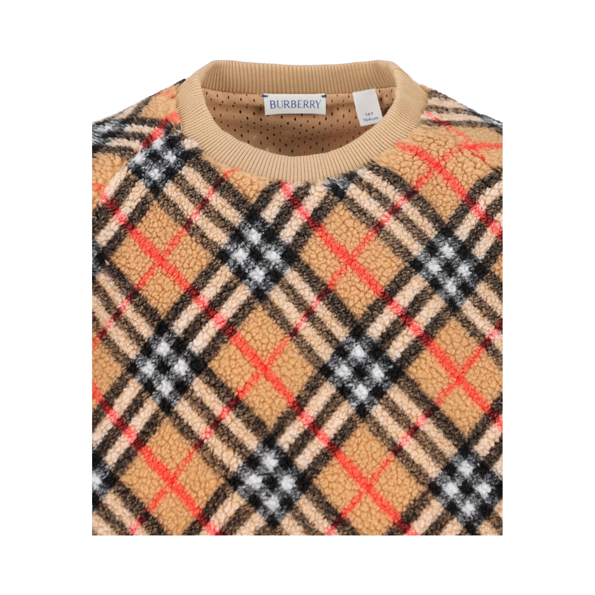 Archive Check Wool Sweater