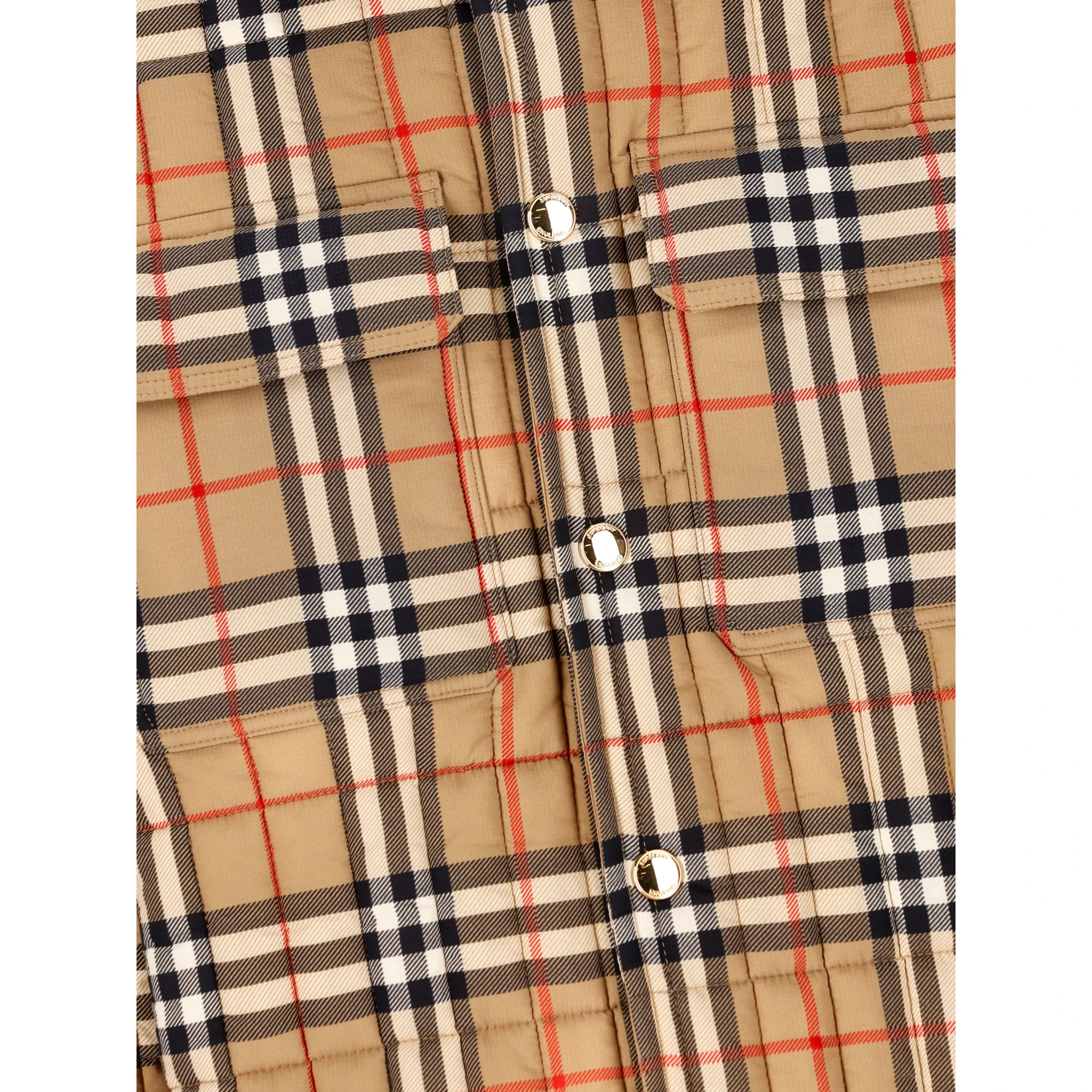 Burberry Kids Jackets Beige