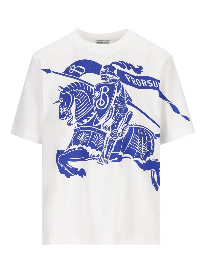 Burberry T-shirts and Polos White