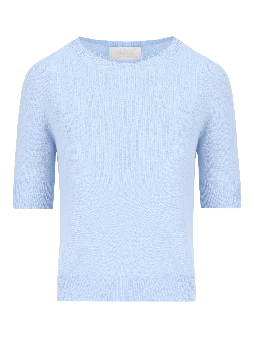 VANISE' Sweaters Clear Blue