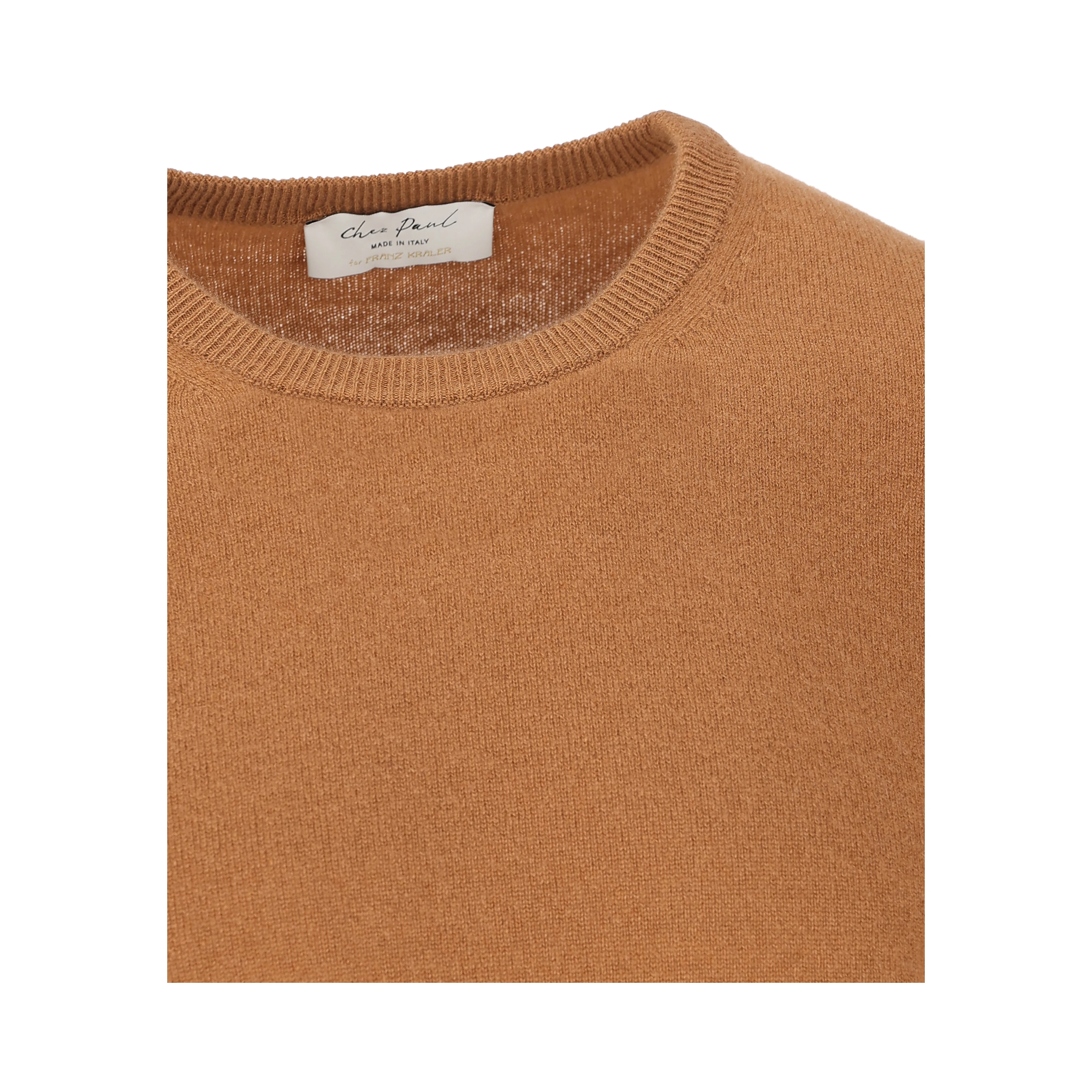 CHEZ PAUL Sweaters Leather Brown