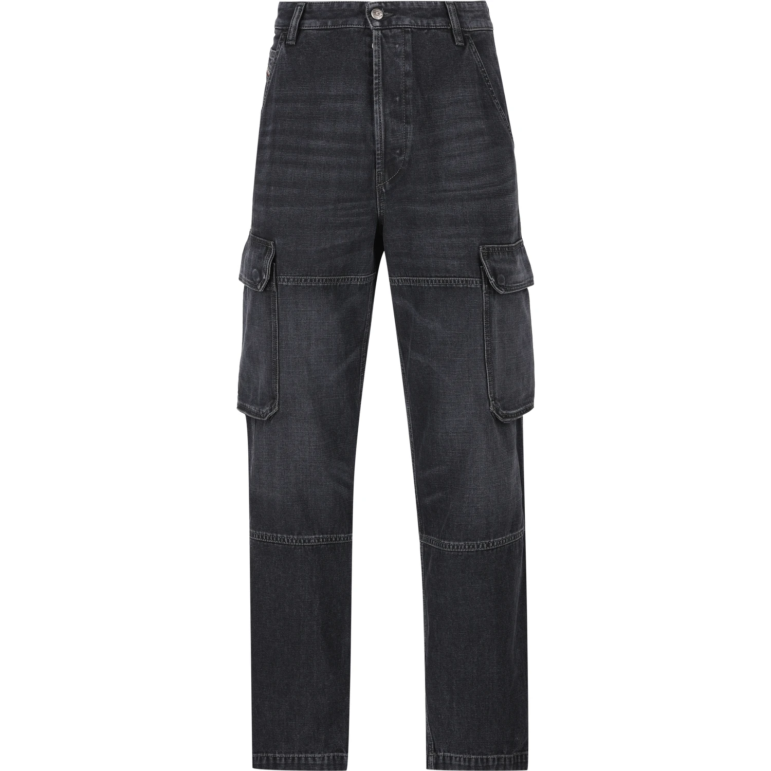 Logo-plaque Jeans In Blue