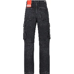 Logo-plaque Jeans In Blue