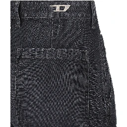 Logo-plaque Jeans In Blue