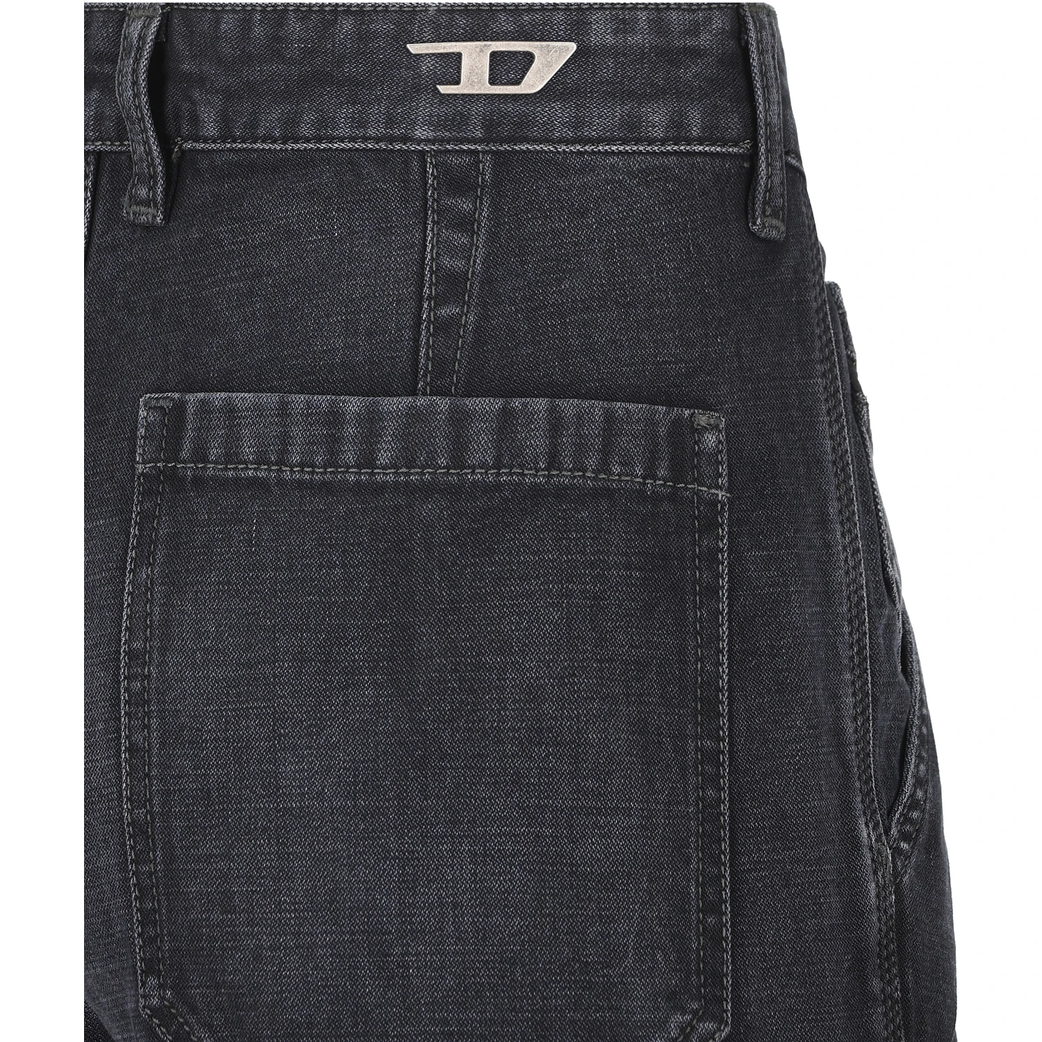 Logo-plaque Jeans In Blue