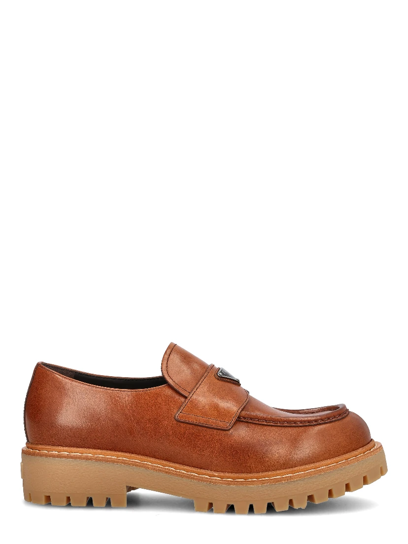 leather loafers