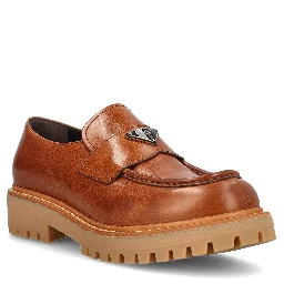 leather loafers