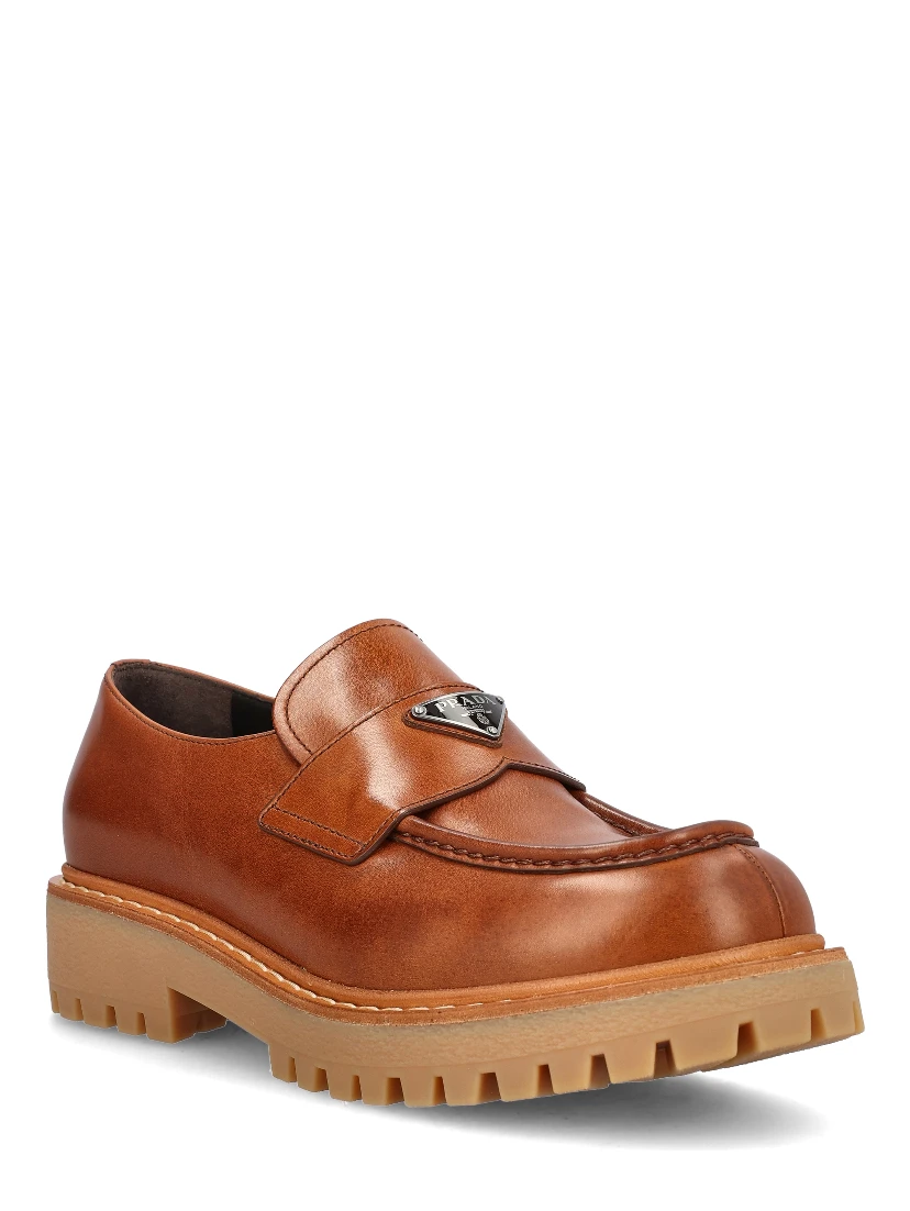 leather loafers