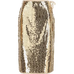 Prada Skirts Golden