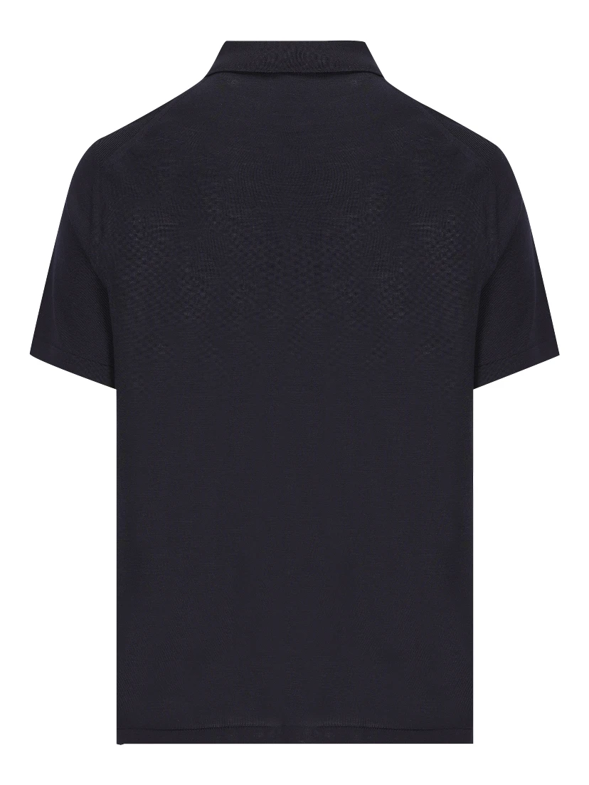 Logo-embroidered shirt