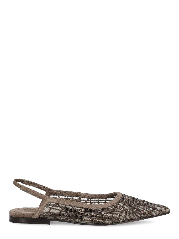 Brunello Cucinelli Flat shoes Brown