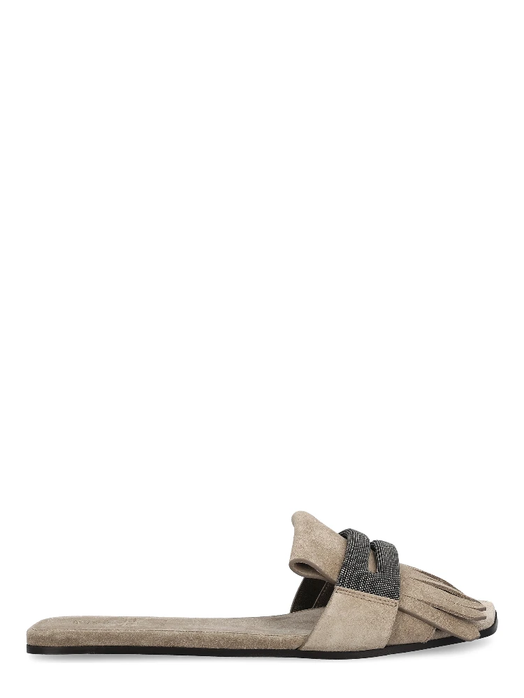 Brunello Cucinelli Sandals White