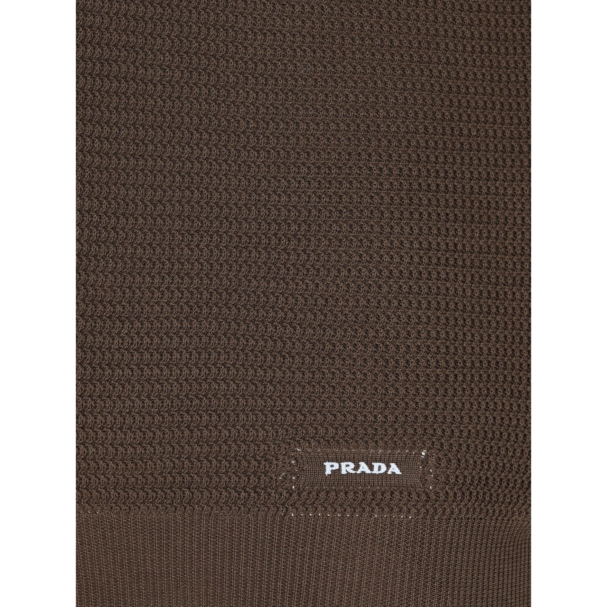 Silk and cotton polo shirt