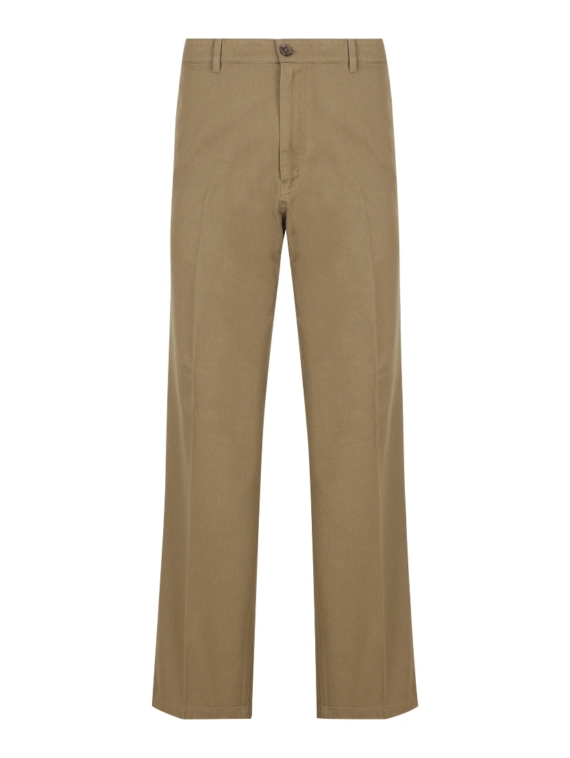 Poplin Pants In Cream